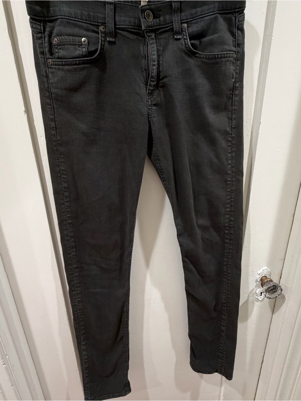 rag & bone Black Skinny Jeans
